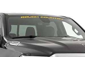 Decal - Rough Country - 3.6 Inch x 35 Inch - Yellow Decal - Rough Country - 3.6 Inch x 35 Inch - Yellow